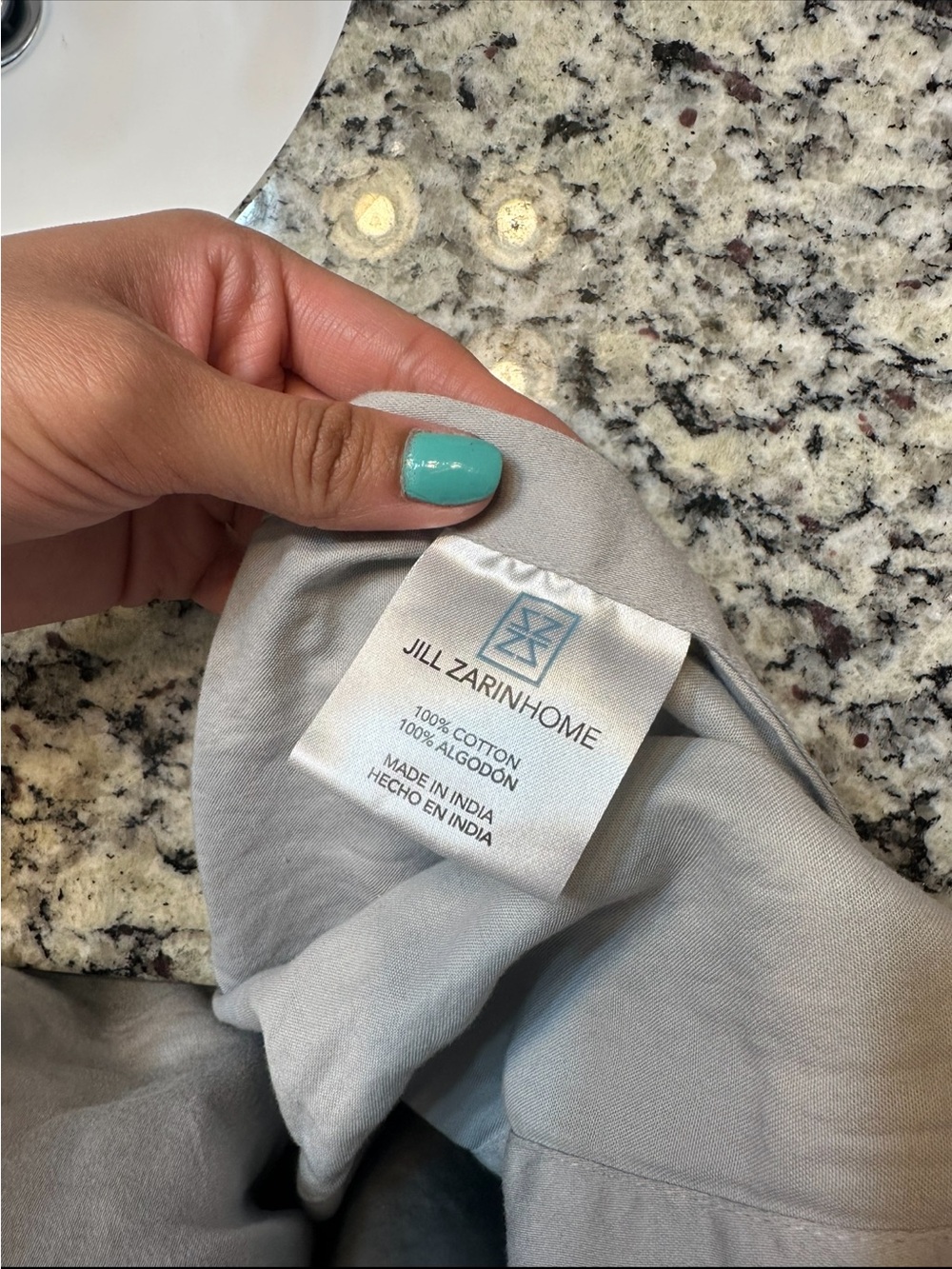 Light Gray Cotton Sheet - Breathable Soft Bedding